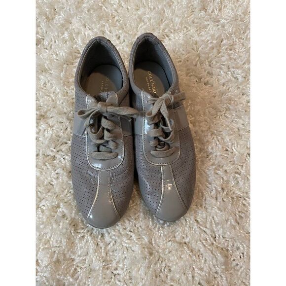 Cole Haan grand os Womens flat sneakers 7.5 gray - Picture 1 of 10